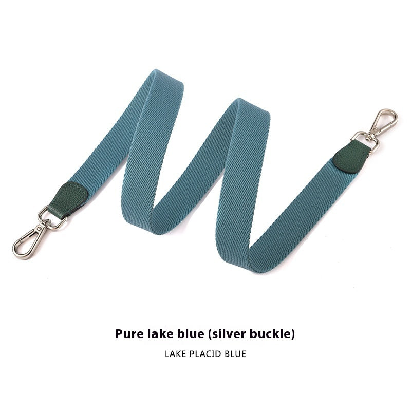 Canvas Broadband Solid Color Backpack Shoulder Strap Canvas Broadband Solid Color Backpack Shoulder Strap